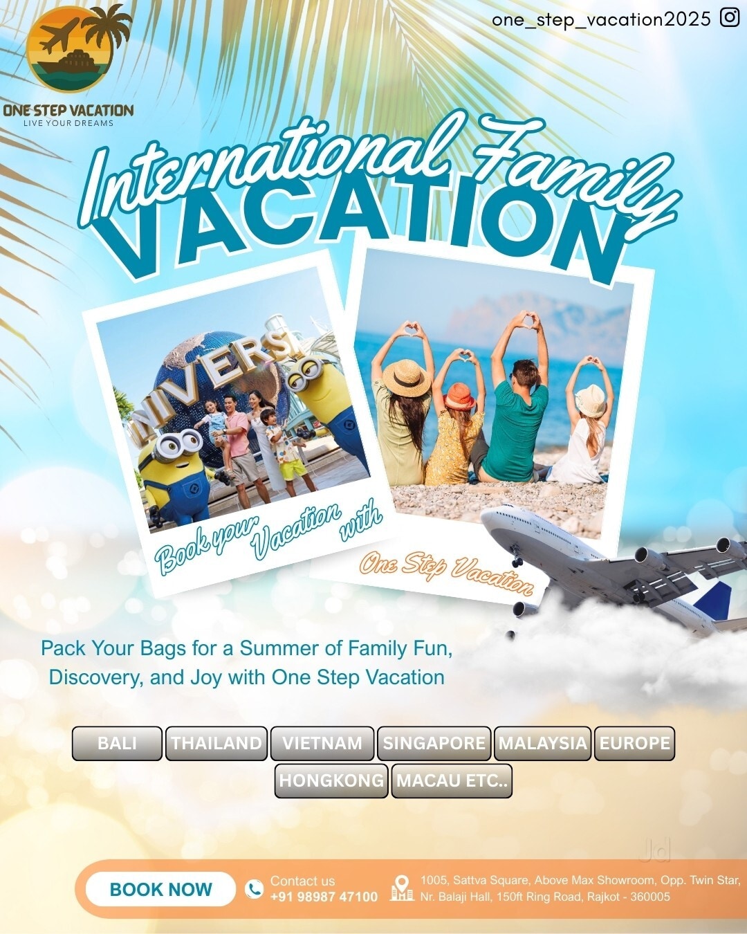 One Step Vacation — Honeymoon Packages in Rajkot