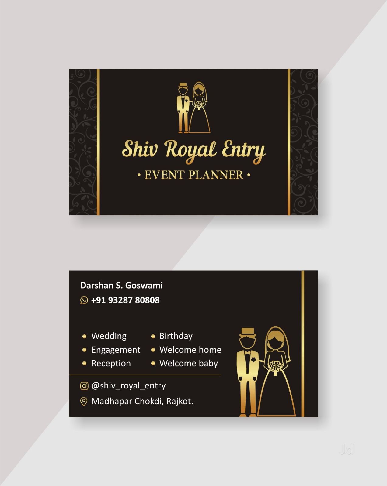 Shiv Royal Entry — Bachelor Party in Rajkot