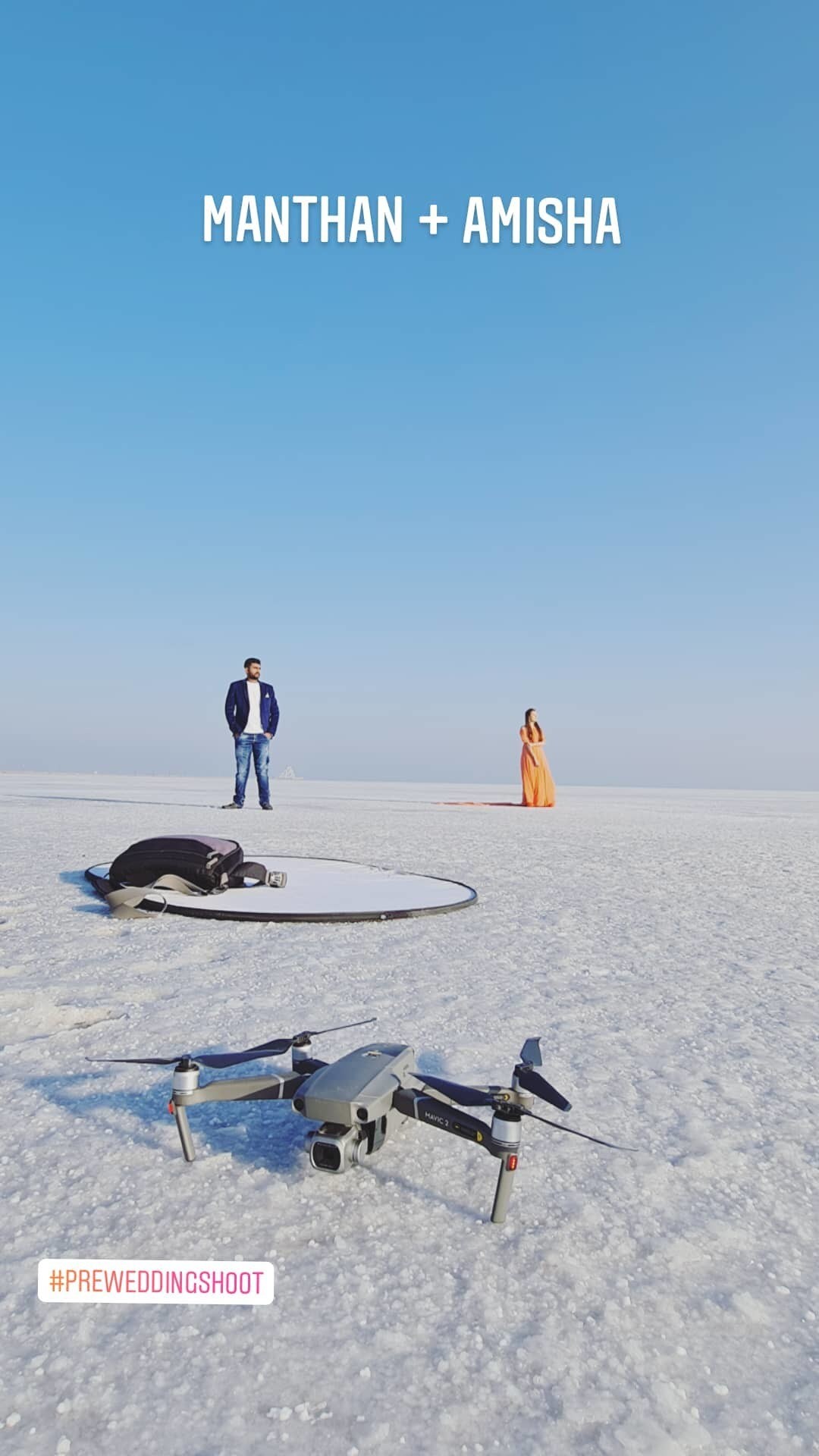 Studio Selfie Shot — Wedding Photographers in Rajkot