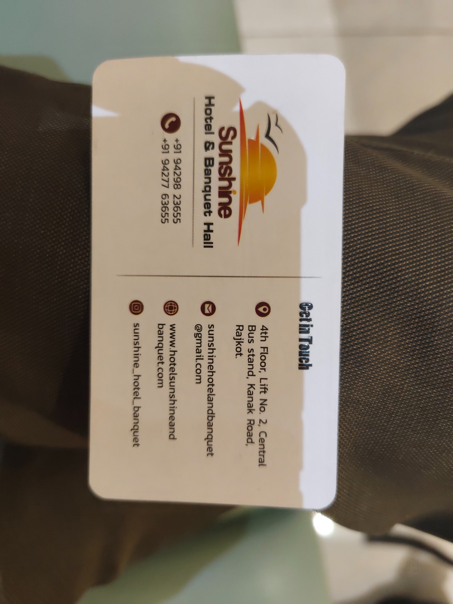 Sunshine Hotel & Banquet Hall — Banquet Halls in Rajkot