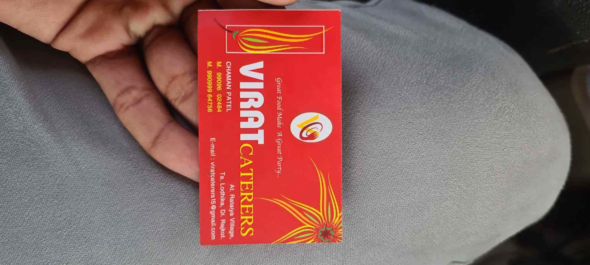Virat Caterers — Catering Services in Rajkot